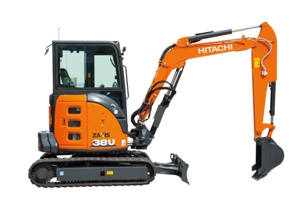 Hitachi ZX38U-6 Minigrävare < 7t