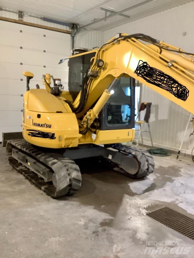 Komatsu Pc 78 us- 10 Midigrävmaskiner 7t - 12t