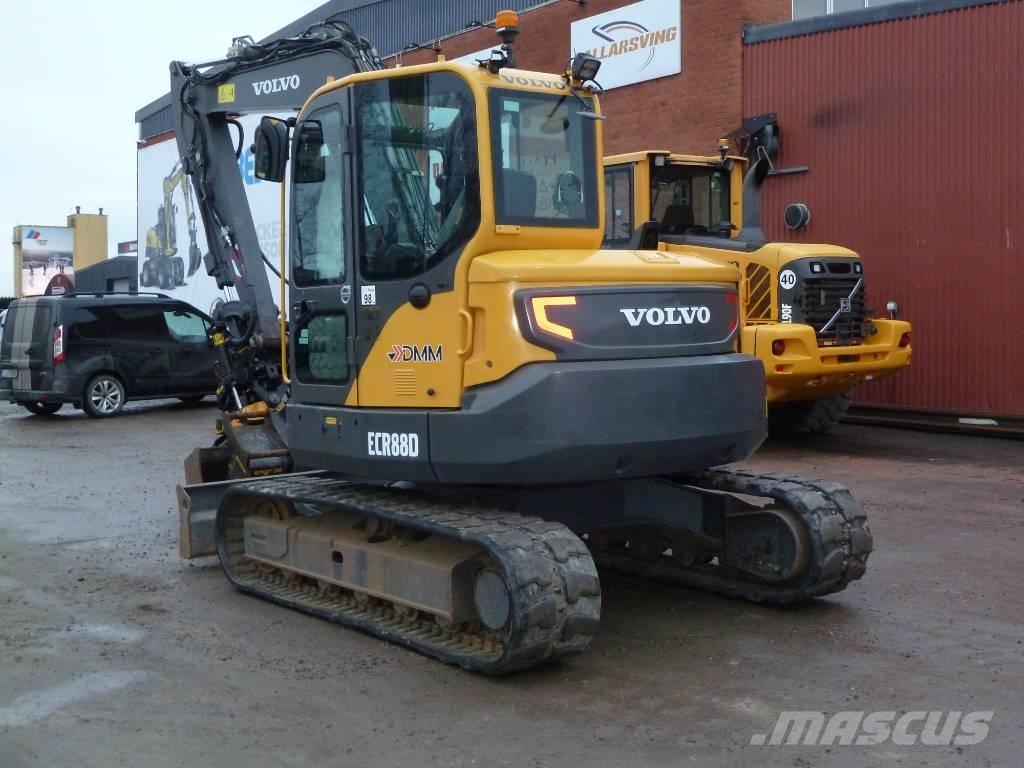 Volvo ECR 88 D Midigrävmaskiner 7t - 12t