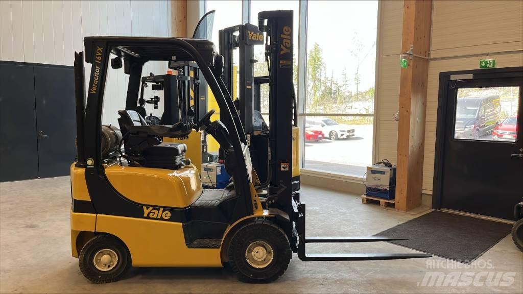 Yale GLP 16 VX Gasolmotviktstruckar