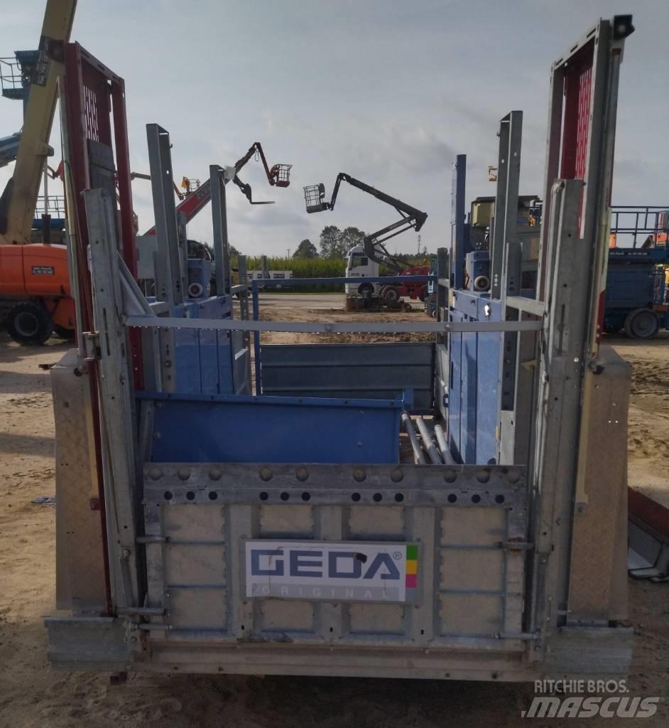 Geda 1500 Z/ZP Lyftblock, vinschar och materialhissar