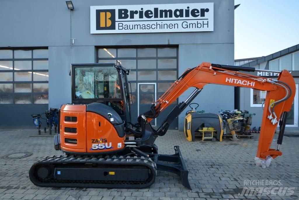 Hitachi ZX 55 U-6 Minigrävare < 7t