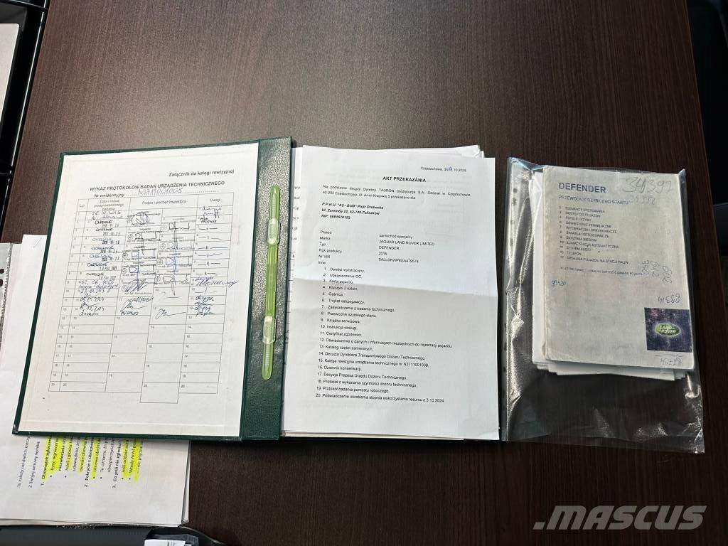 Land Rover Defender Terrängkranar (Grov terräng)