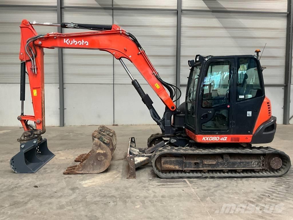 Kubota KX 080-4 A Midigrävmaskiner 7t - 12t