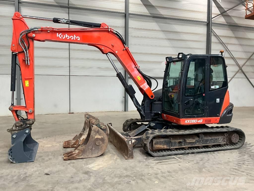 Kubota KX 080-4 A Midigrävmaskiner 7t - 12t