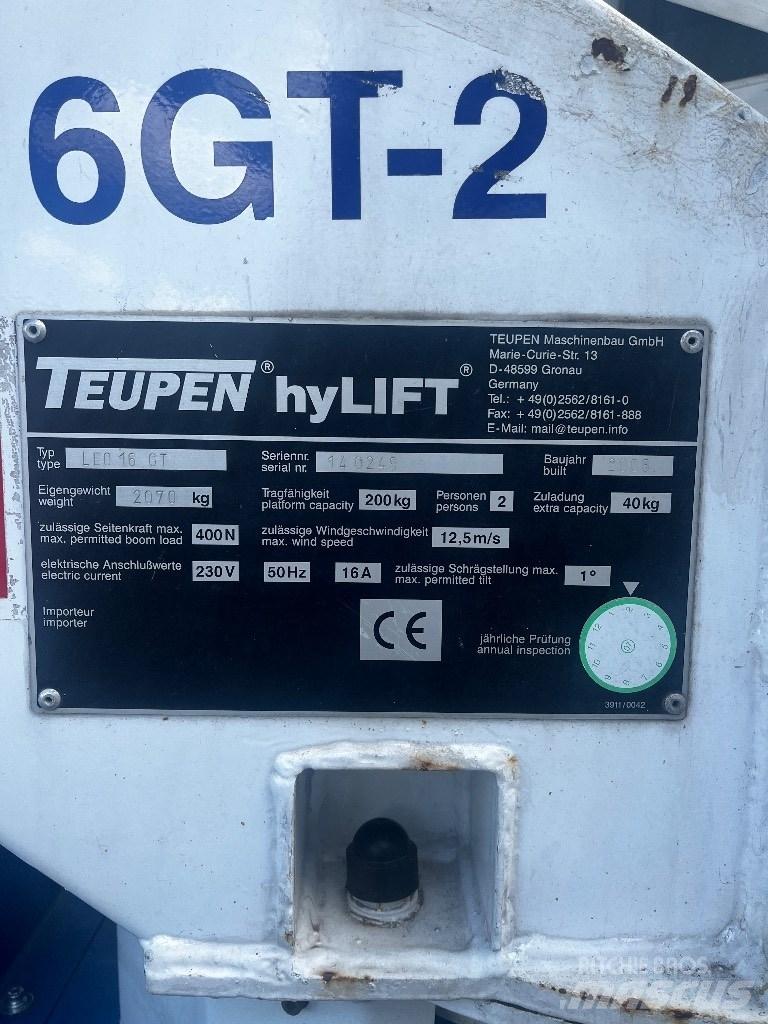 Teupen Leo 16GT Bomliftar