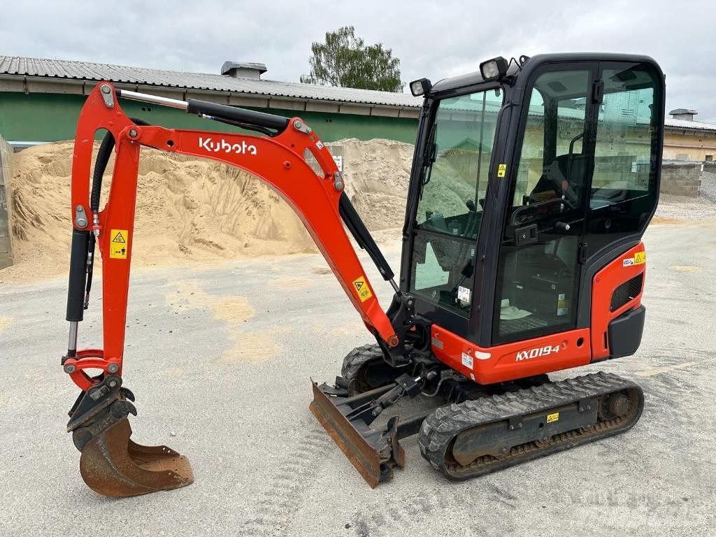 Kubota KX 019-4 Minigrävare < 7t