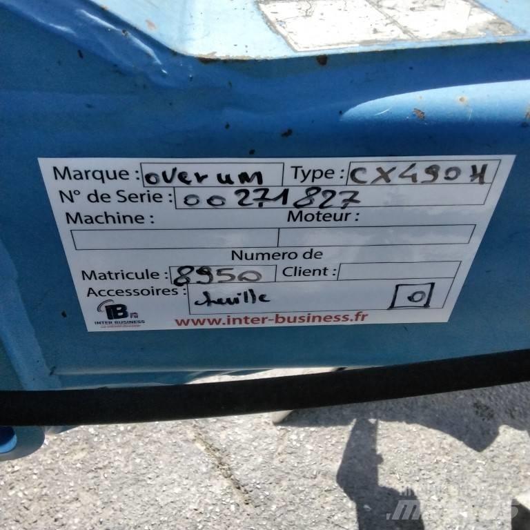 Överum CX 490H Växelplogar