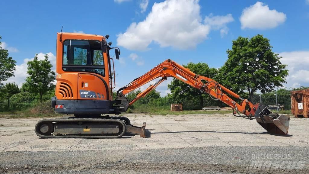 Doosan DX 27 Z Minigrävare < 7t