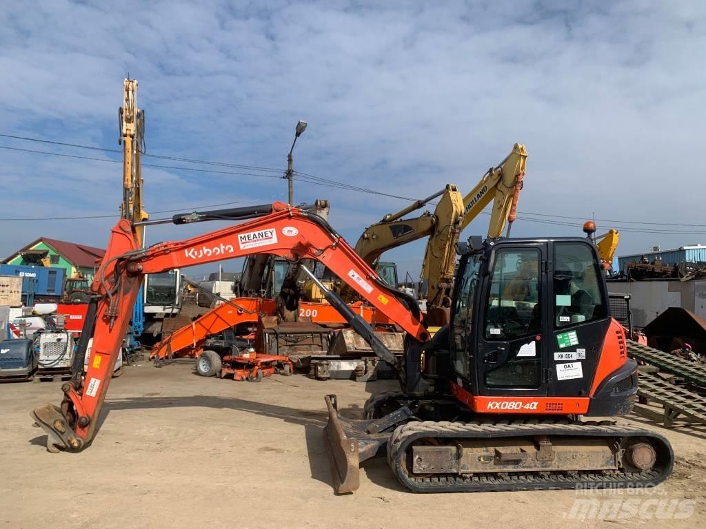Kubota KX 080-4A Midigrävmaskiner 7t - 12t