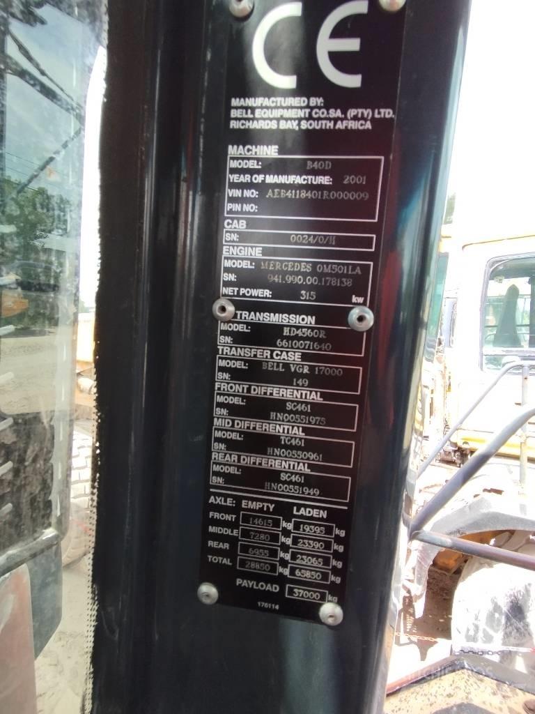 Bell B 40 D Midjestyrd dumper