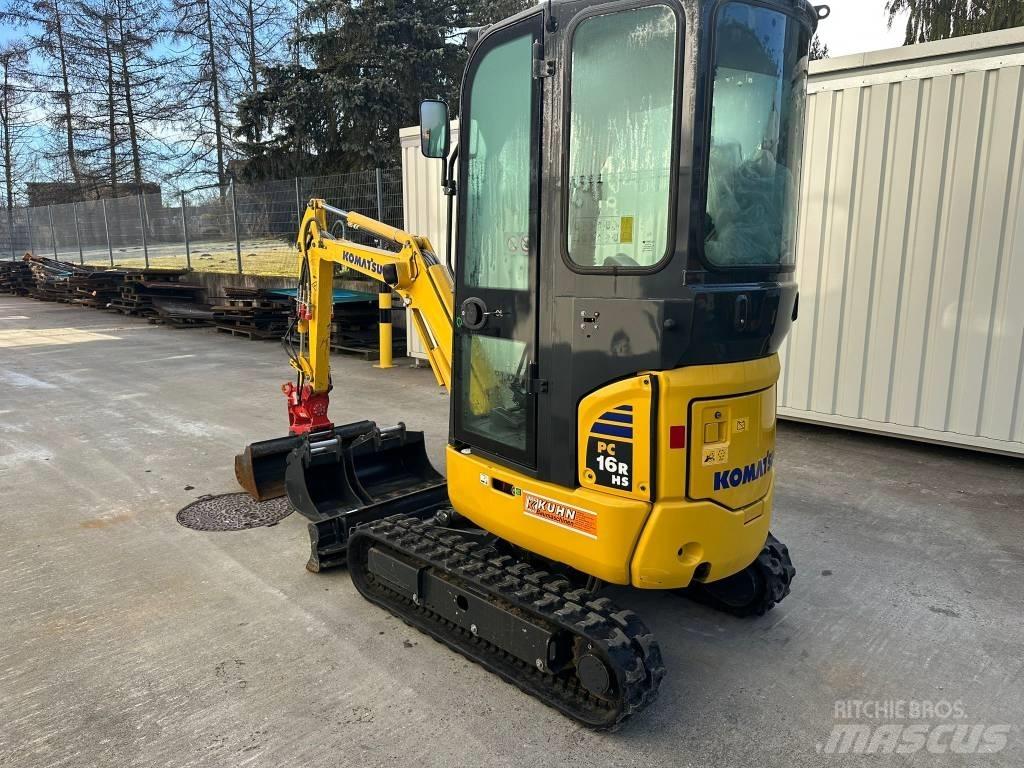 Komatsu PC 16 R-3HS Minigrävare < 7t