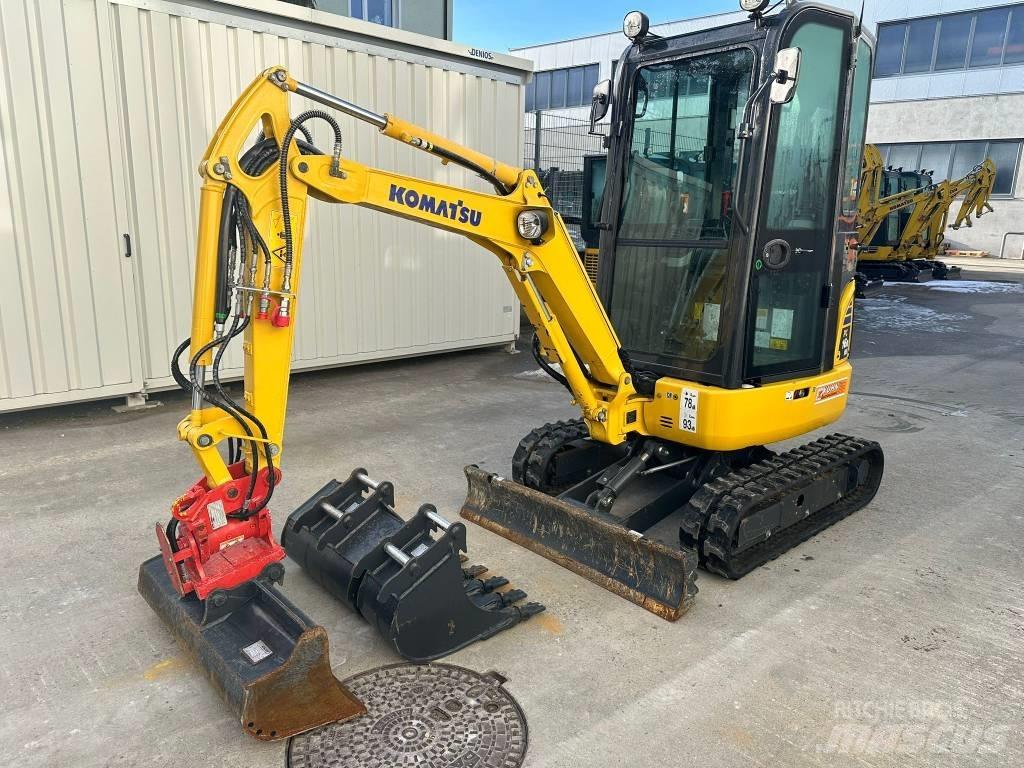 Komatsu PC 16 R-3HS Minigrävare < 7t