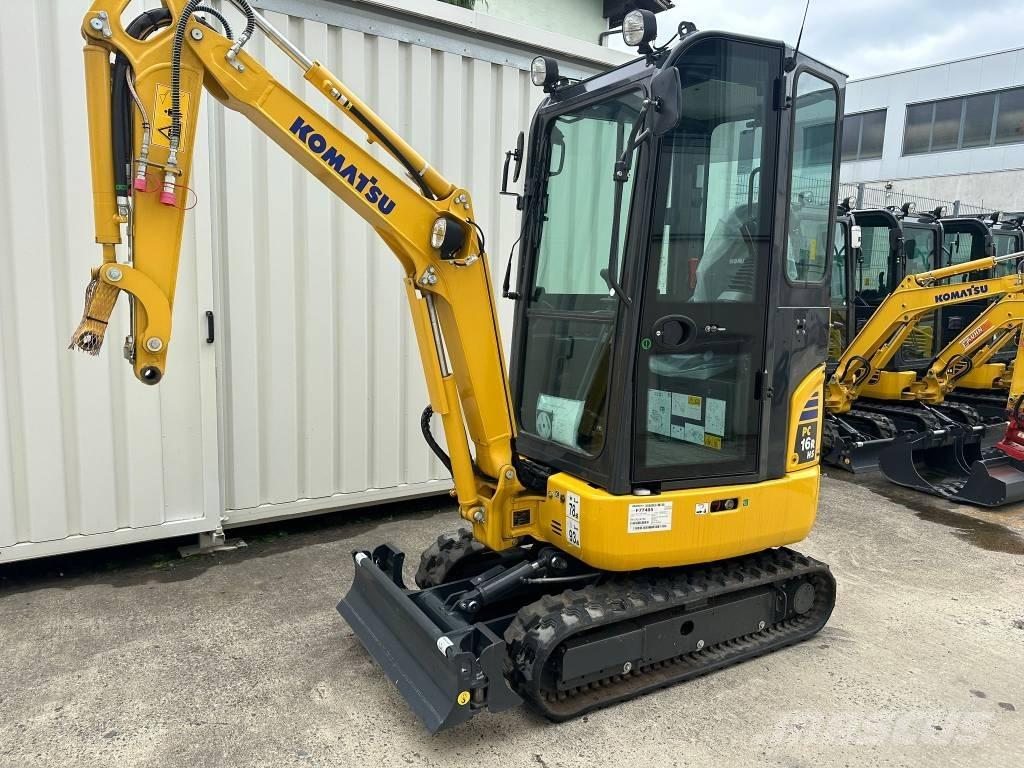 Komatsu PC 16 R-3HS Minigrävare < 7t