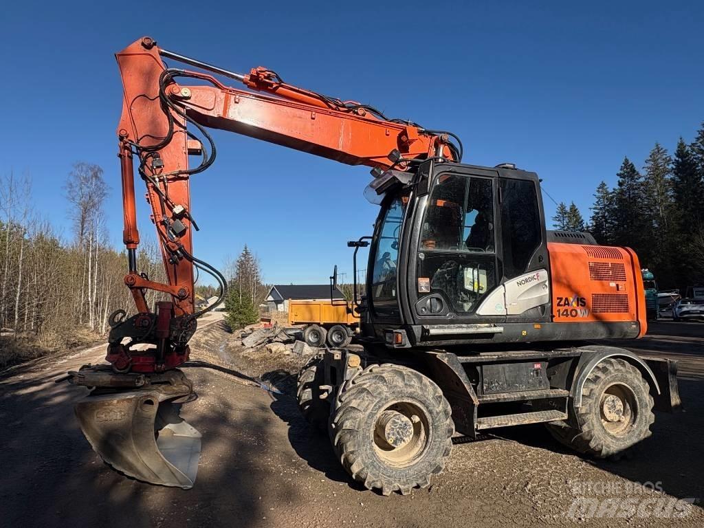 Hitachi ZX 140 W-5B Hjulgrävare