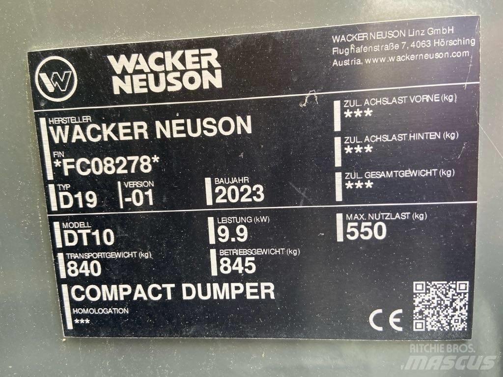 Wacker Neuson DT10 Banddumprar