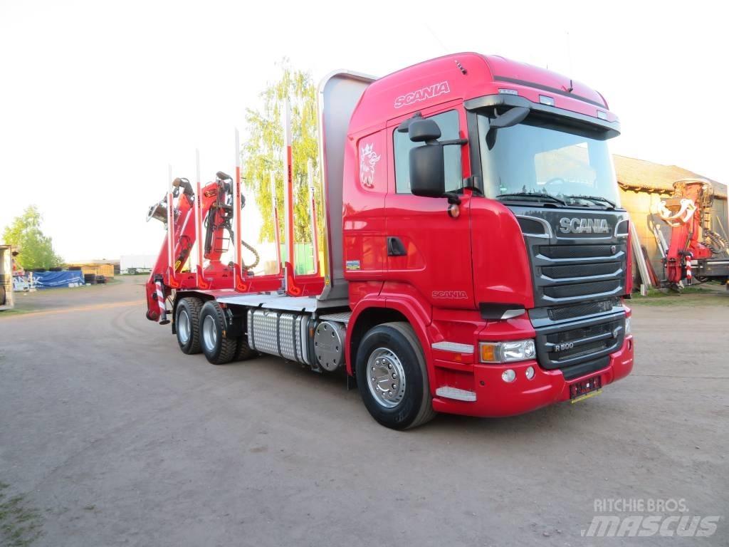 Scania R 500 Timmerbilar