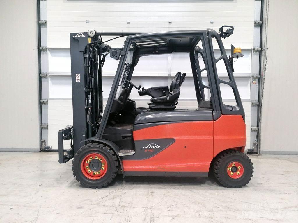 Linde E40HL-01/600 Elmotviktstruckar