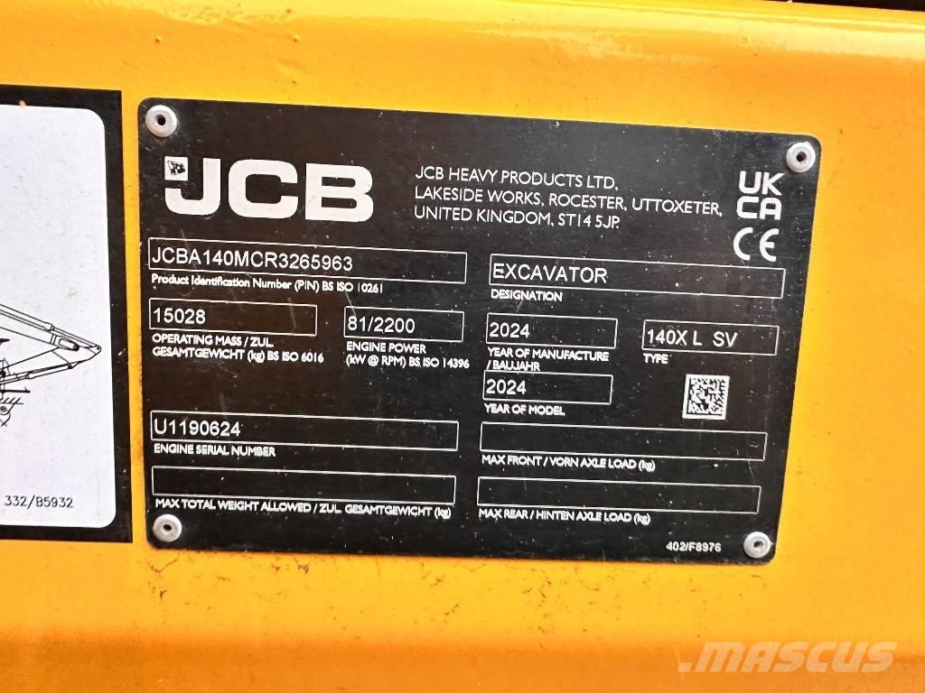 JCB 140 X Bandgrävare