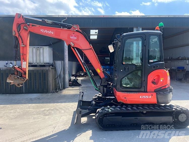 Kubota U55-4 Minigrävare < 7t