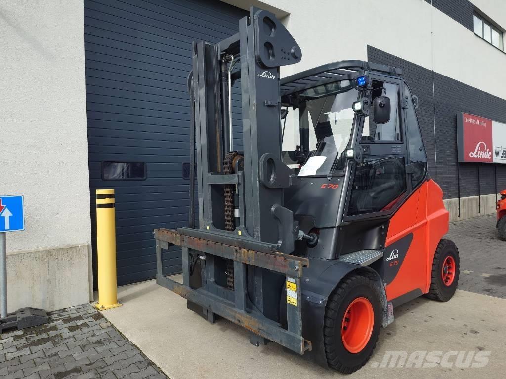 Linde E70/1279 Elmotviktstruckar
