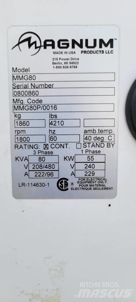 Magnum MMG 80 Dieselgeneratorer