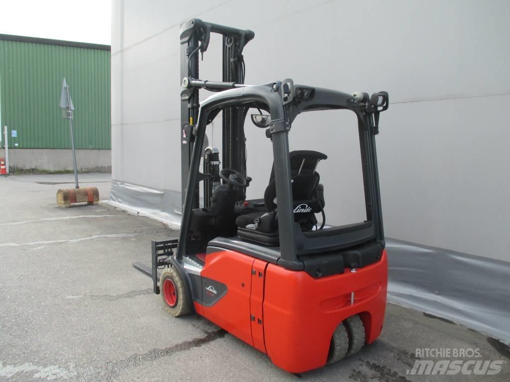 Linde E 18 Elmotviktstruckar