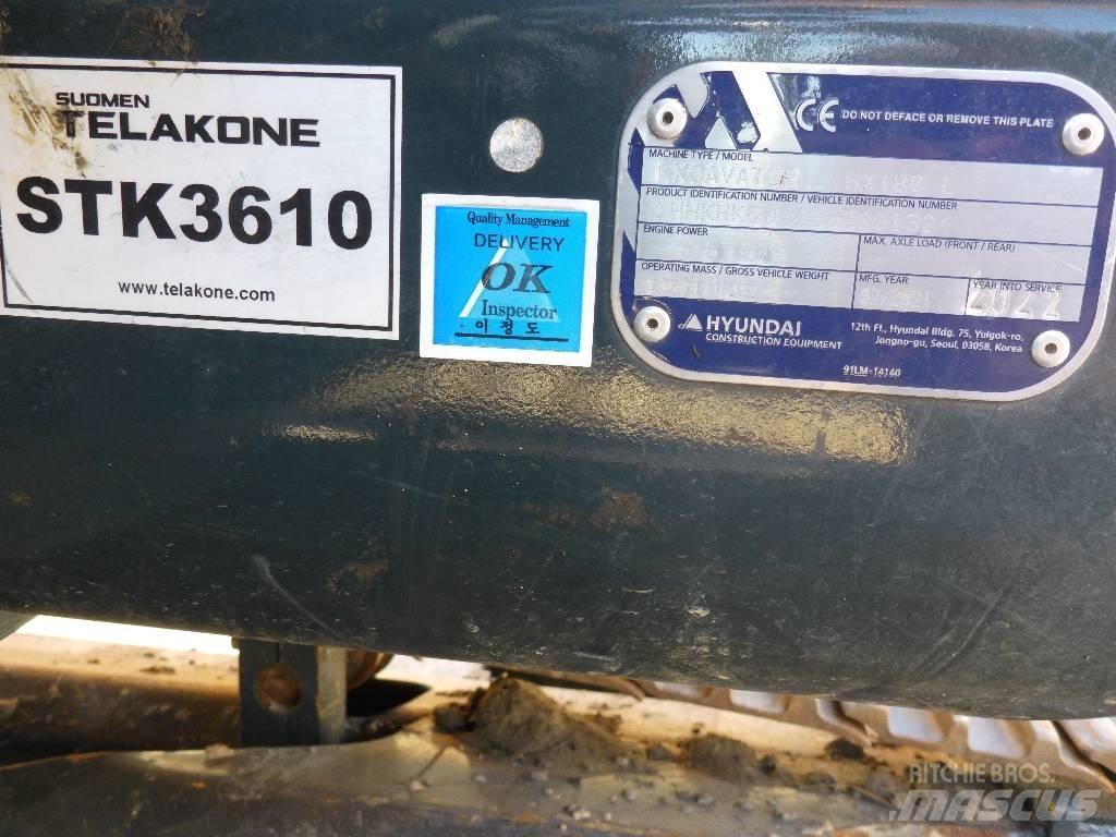 Hyundai HX180L Bandgrävare
