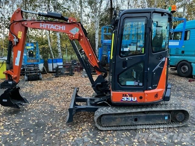 Hitachi ZX 33 U-6 Minigrävare < 7t