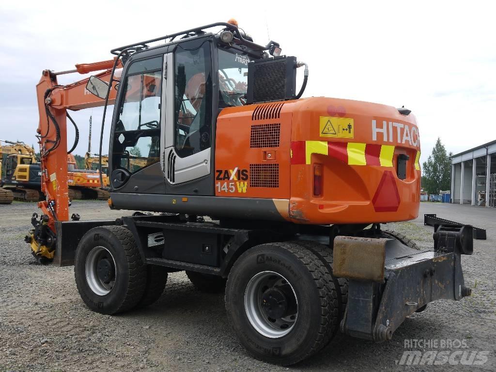 Hitachi ZX 145 W-3 Hjulgrävare