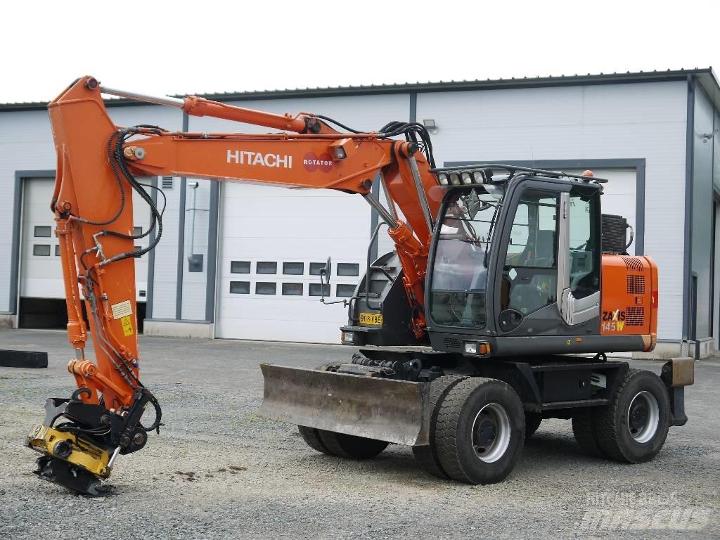 Hitachi ZX 145 W-3 Hjulgrävare