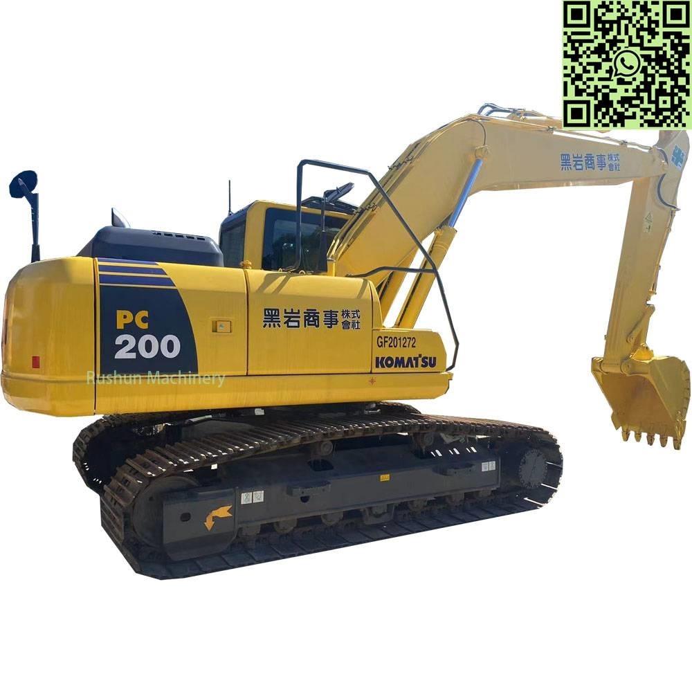 Komatsu PC 200 Bandgrävare
