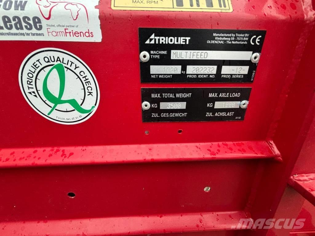 Trioliet MULTIFEED Utfodringsutrustning