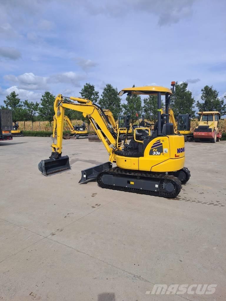 Komatsu PC33E-6 Minigrävare < 7t