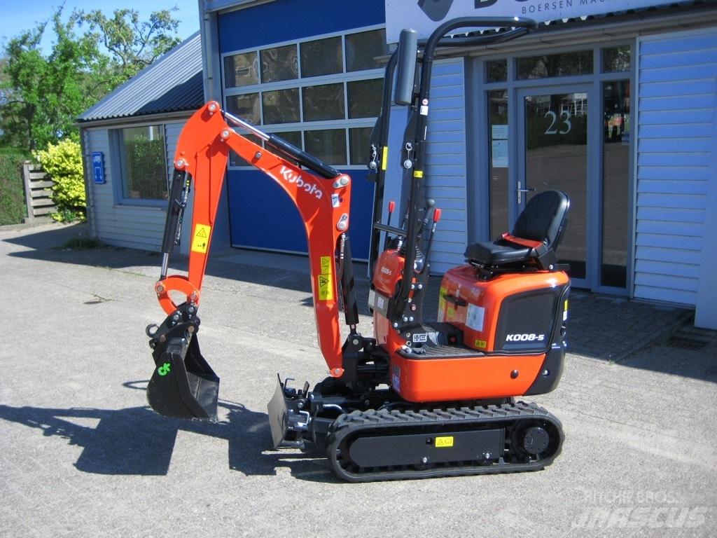 Kubota K008-5 Minigrävare < 7t