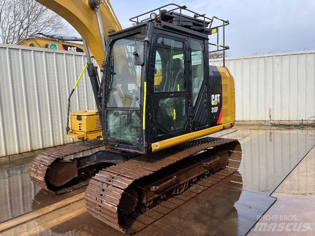 CAT 313 F Bandgrävare