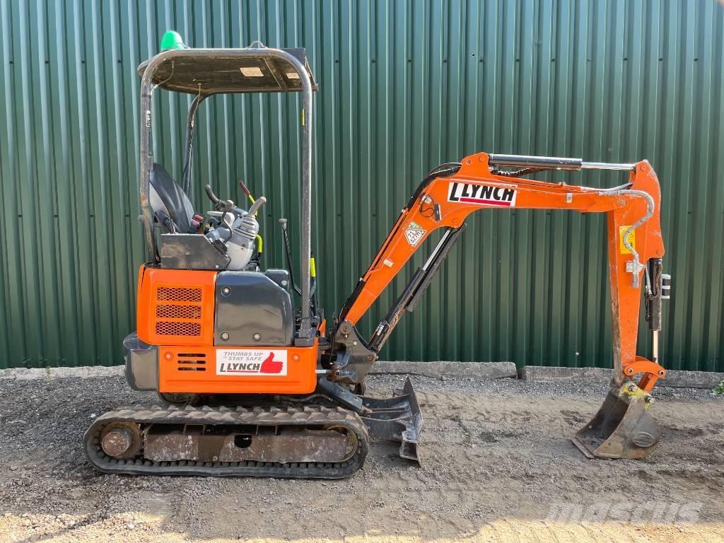 Hitachi ZX 19 U-6 Minigrävare < 7t