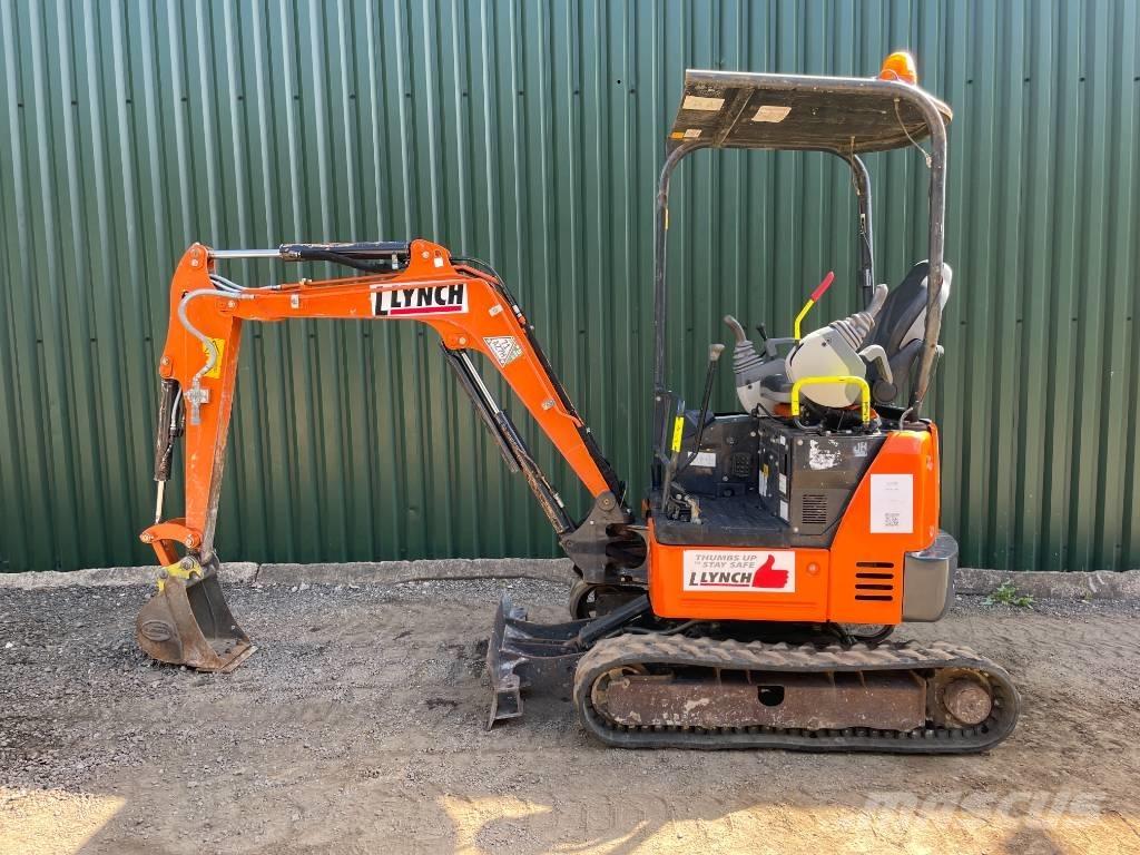 Hitachi ZX 19 U-6 Minigrävare < 7t