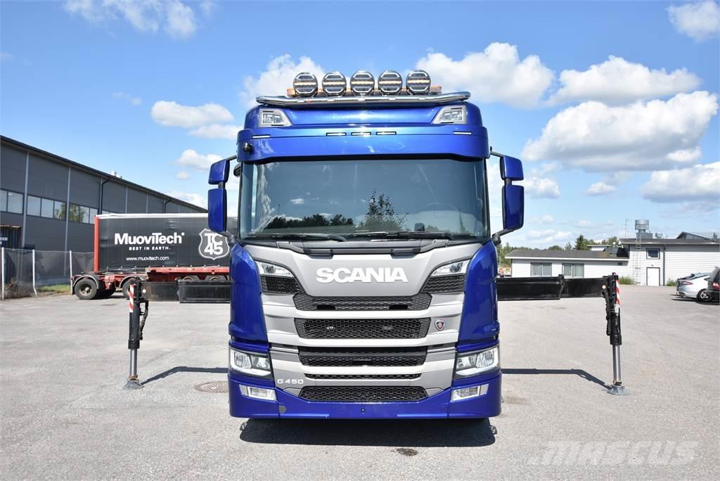 Scania G450 8X4 Kranbilar