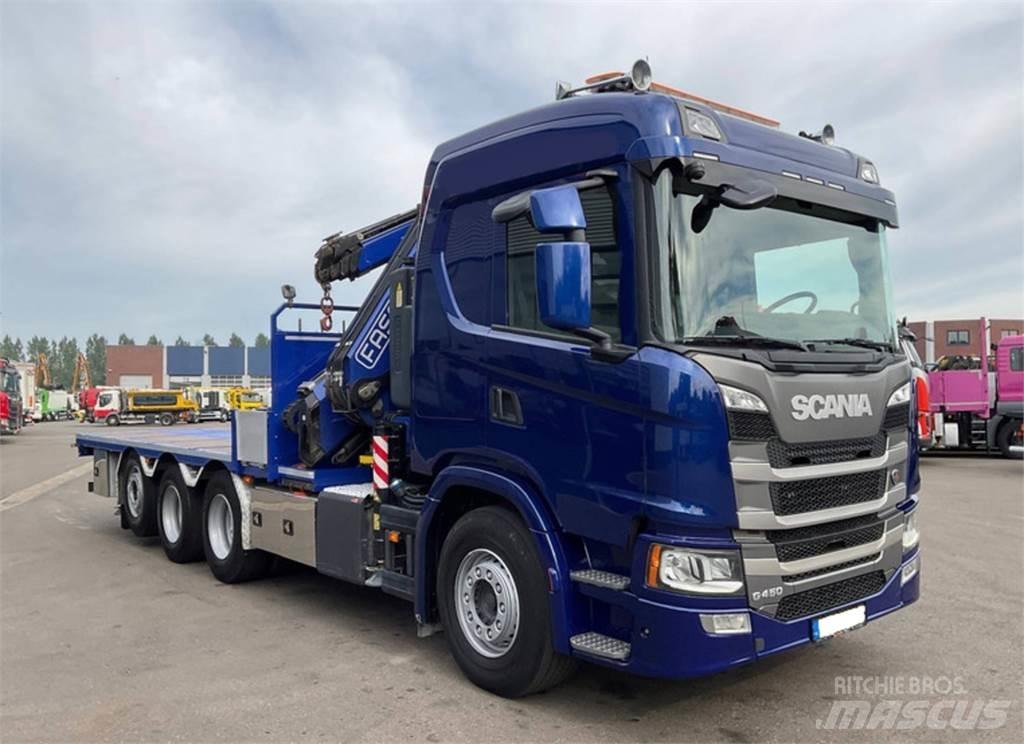 Scania G450 8X4 Kranbilar