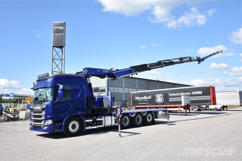 Scania G450 8X4 Kranbilar