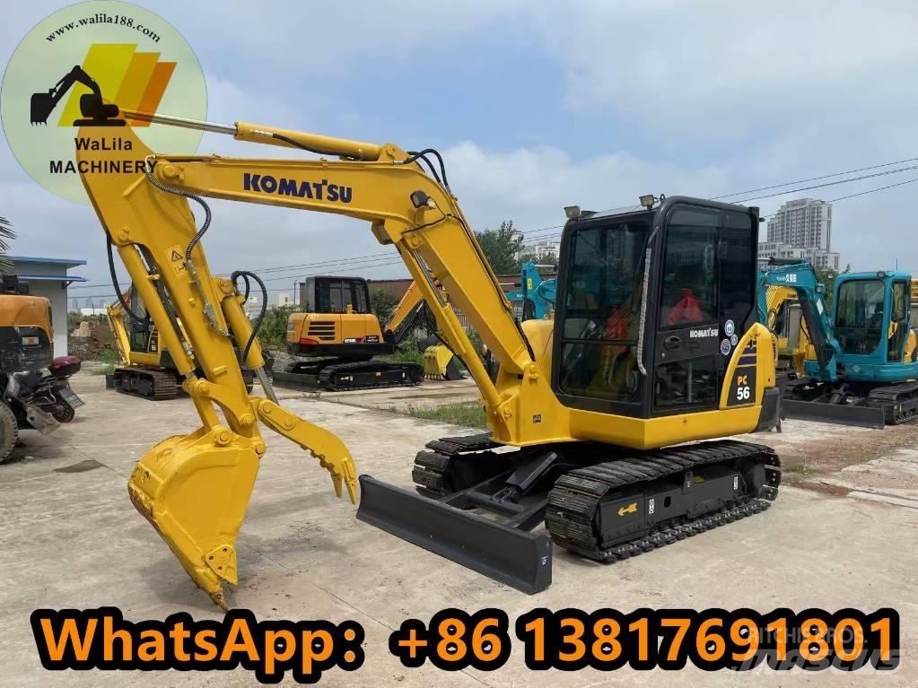 Komatsu PC 56-7 Minigrävare < 7t