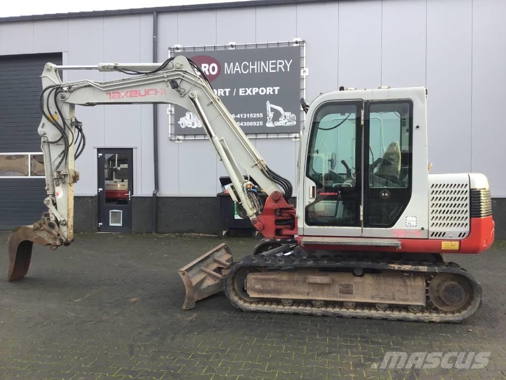 Takeuchi TB 175 Midigrävmaskiner 7t - 12t
