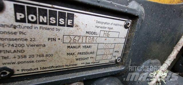 Ponsse Ergo 8wd Skördare
