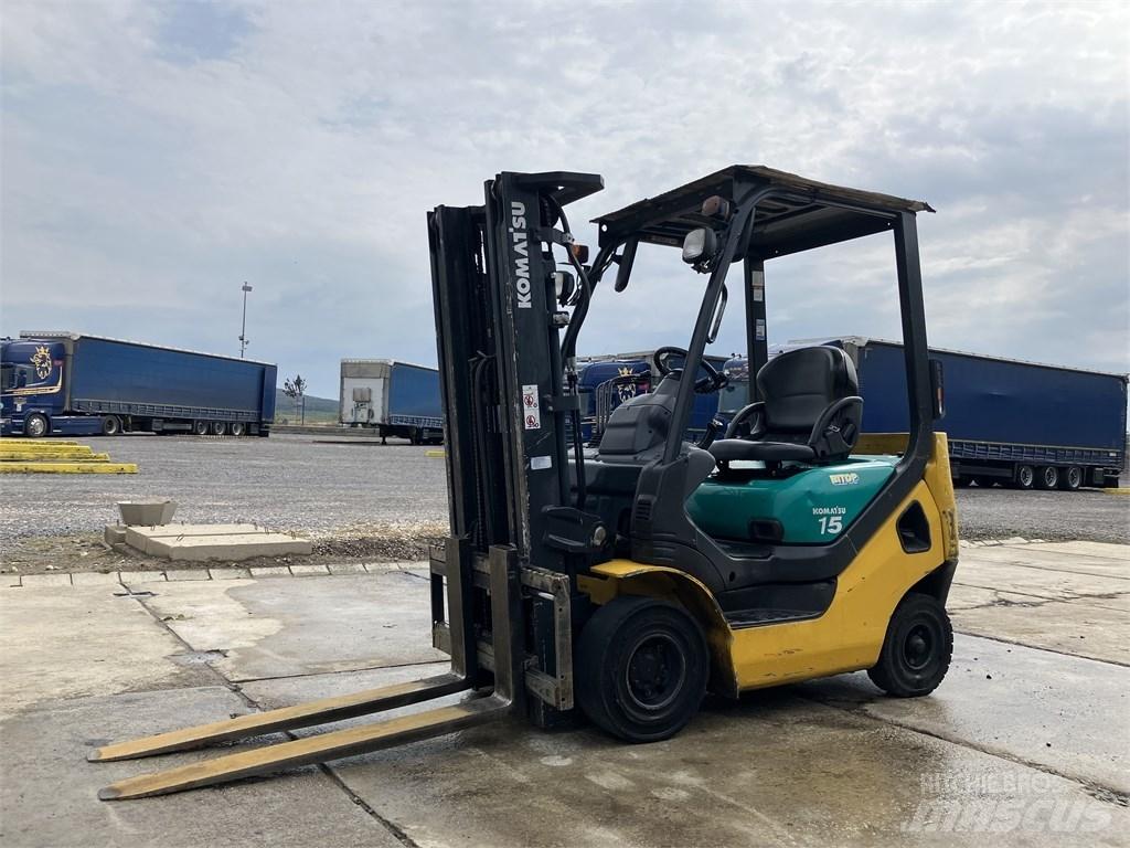 Komatsu fd15t 20R Dieselmotviktstruckar