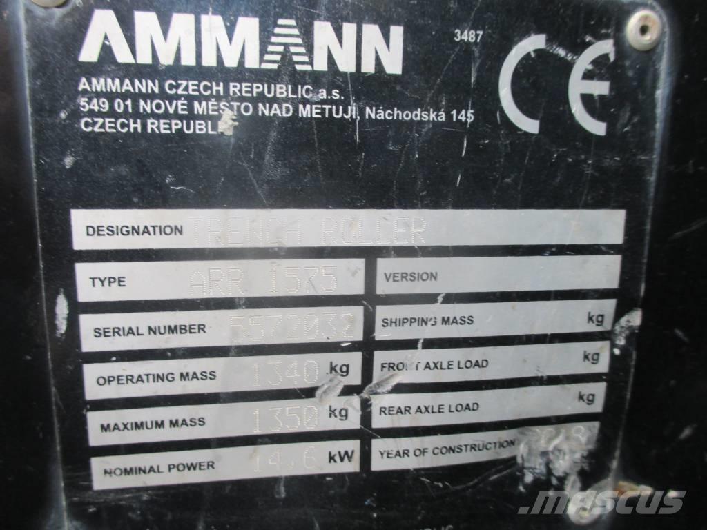 Ammann ARR 1575 Tvåvalsvältar