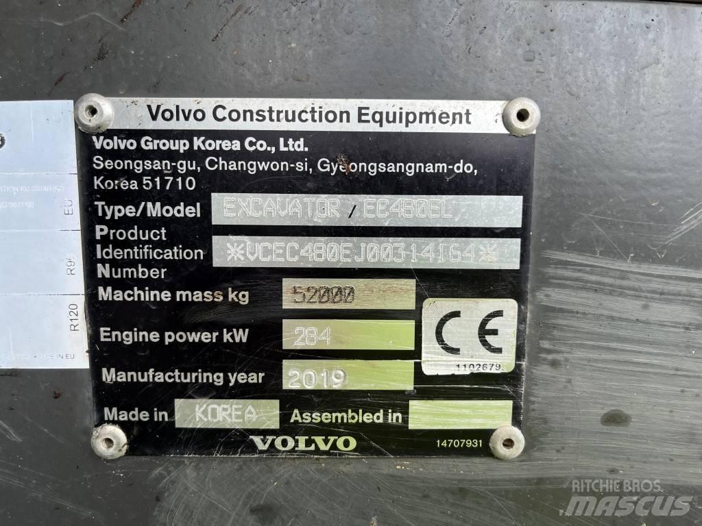 Volvo EC480EL Bandgrävare