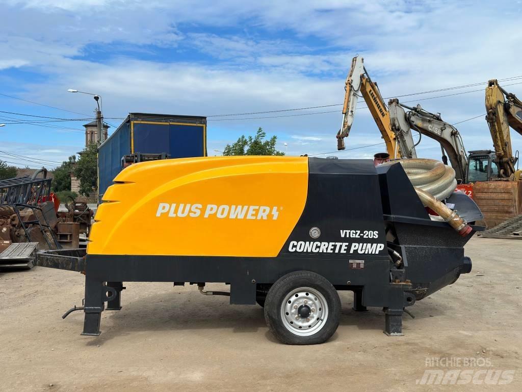 Plus Power VTGZ-20S Lastbilar med betongpump