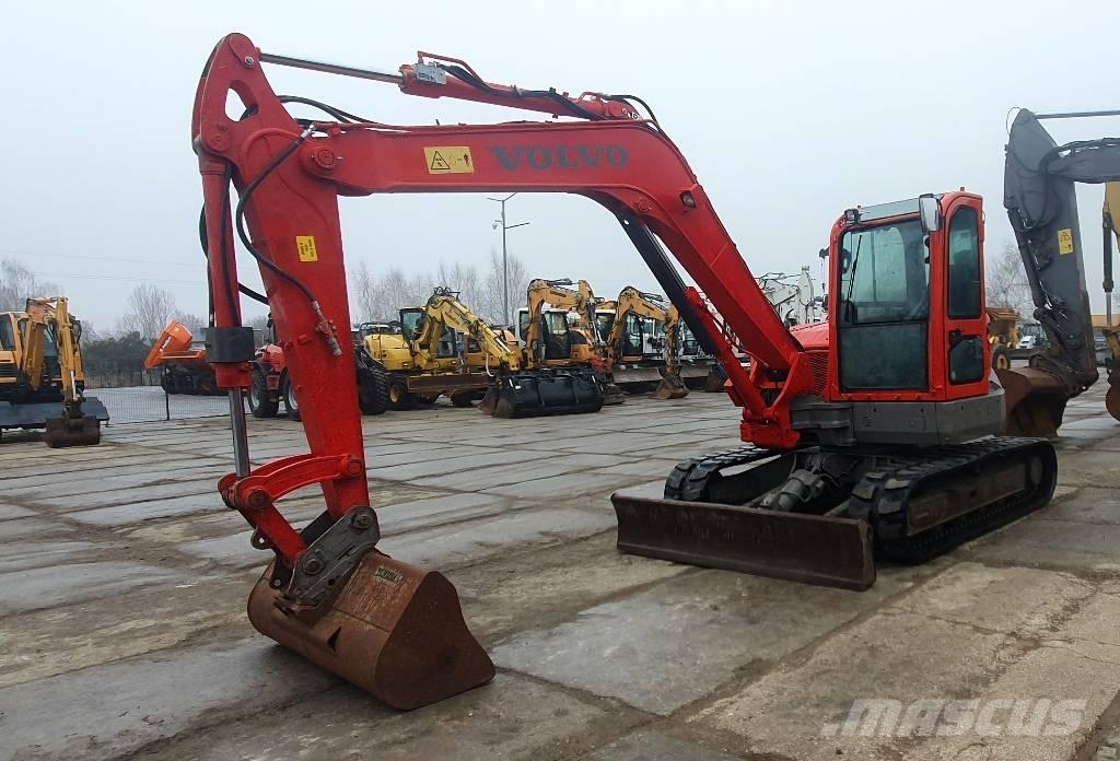 Volvo ECR 88 D Midigrävmaskiner 7t - 12t