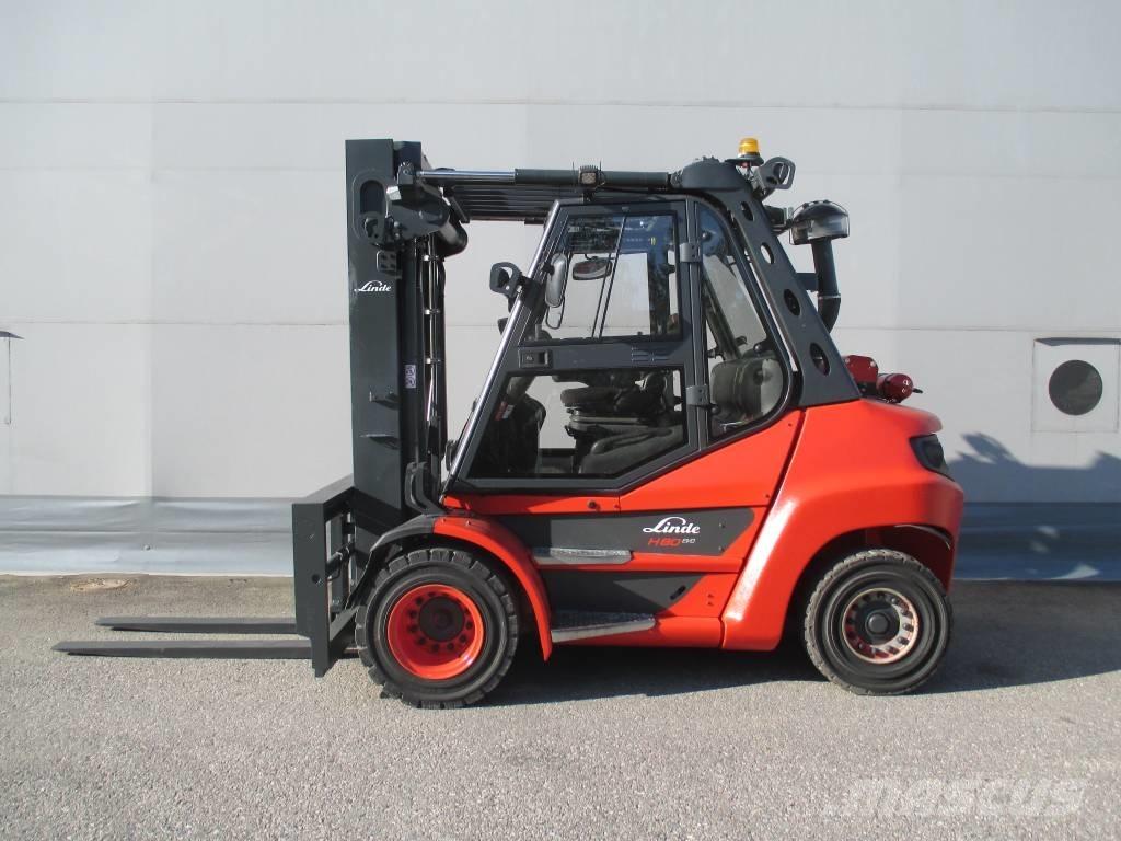 Linde H 80 D Dieselmotviktstruckar
